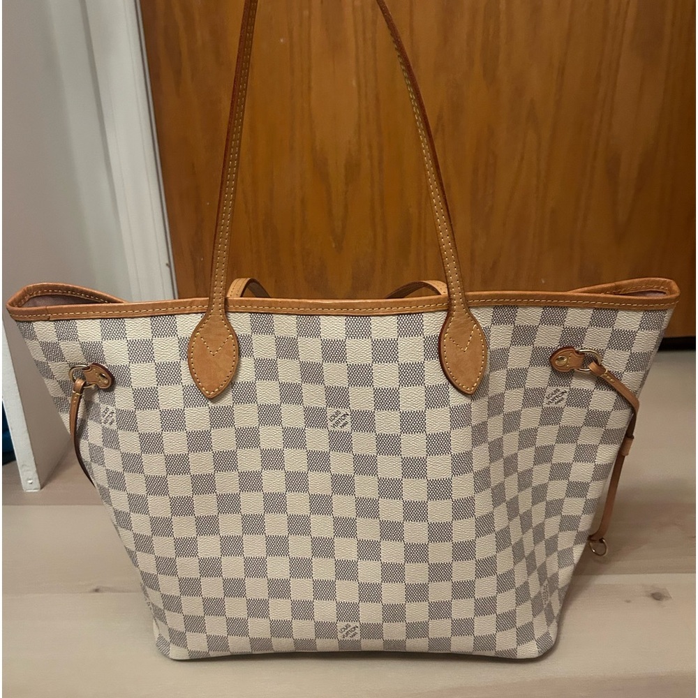 Neverfull GM Rose Ballerine Damien Azur